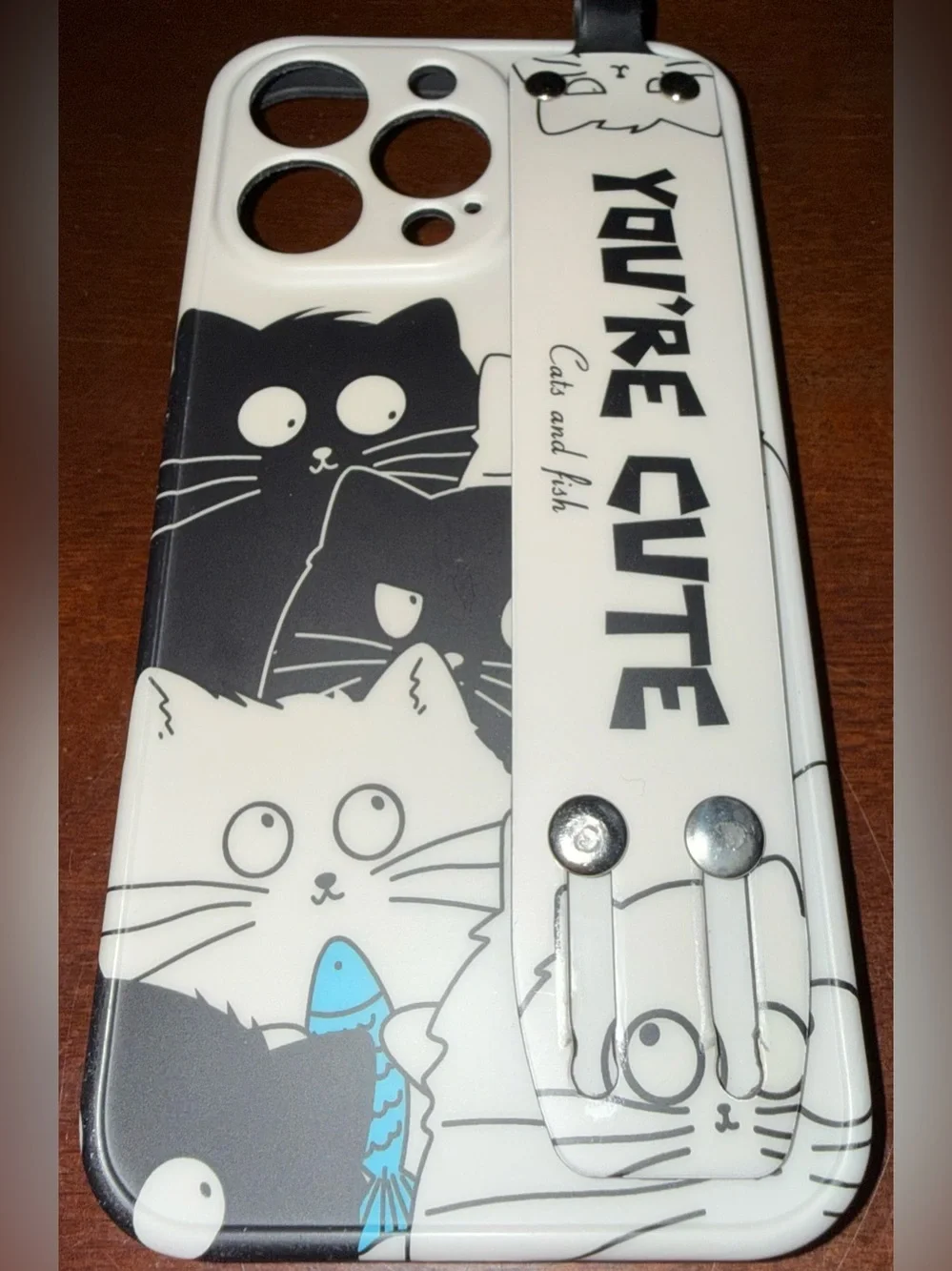 iPhone 13 Pro SET OF 3 Pastel Floral, Cat and Heart Design Phone Cases